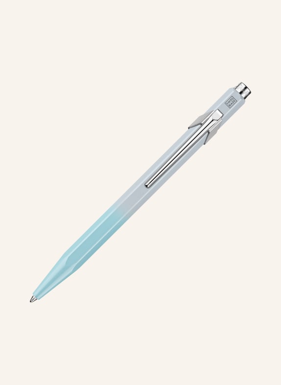 CARAN d'ACHE Zestaw 849™ BLUE LAGOON: długopis przyciskowy i mechaniczny ołówek JASNONIEBIESKI