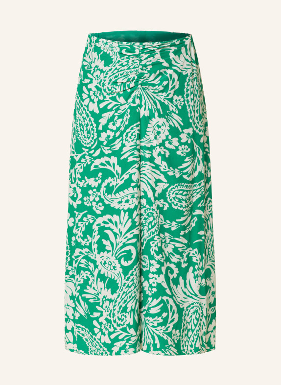 HOBBS Skirt CASSIDY GREEN/ WHITE