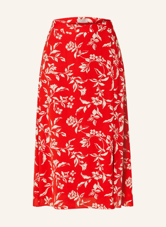 HOBBS Skirt ELOISE RED/ CREAM