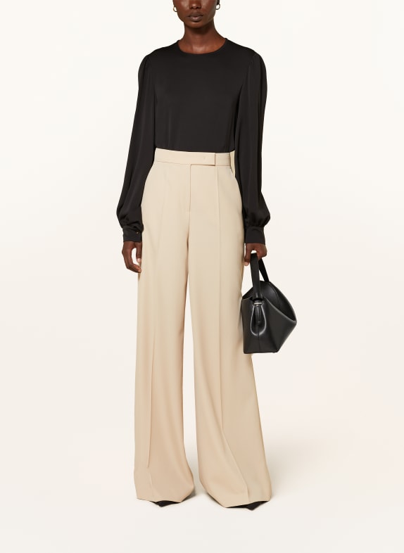 Max Mara Seidenbluse ROBINIA SCHWARZ