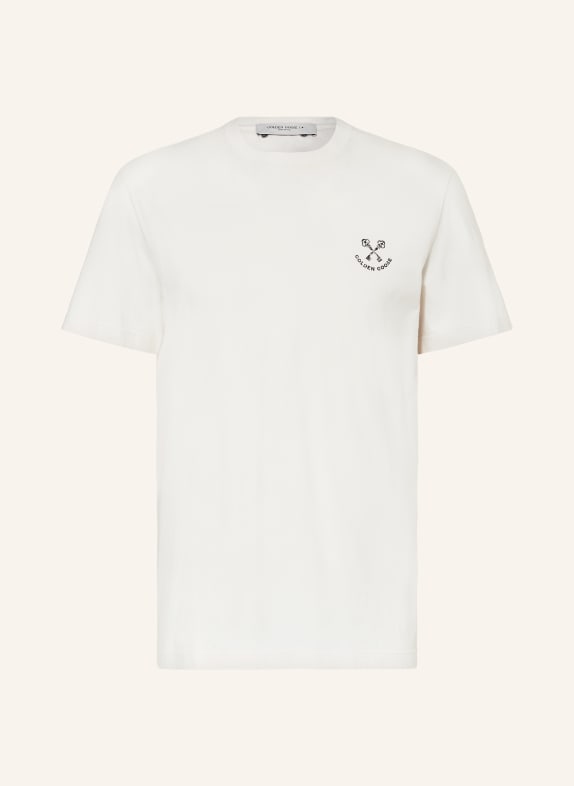 GOLDEN GOOSE T-shirt JOURNEY ECRU