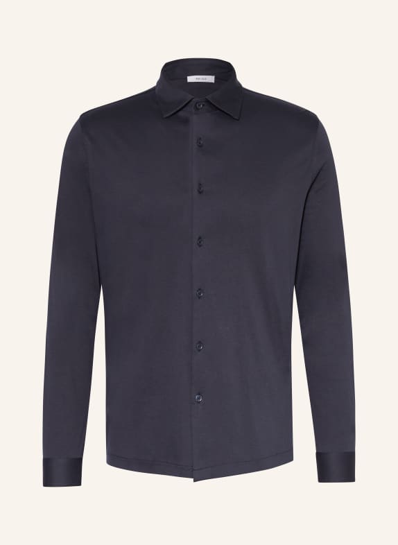 REISS Jerseyhemd VISCOUNT Regular Fit DUNKELBLAU