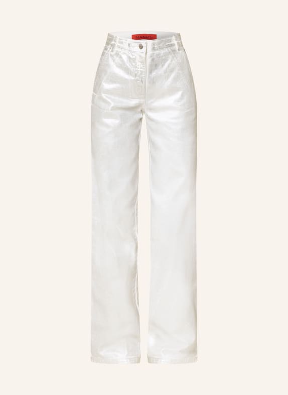MAX & Co. Jeans BASILIO Straight Fit SILBER