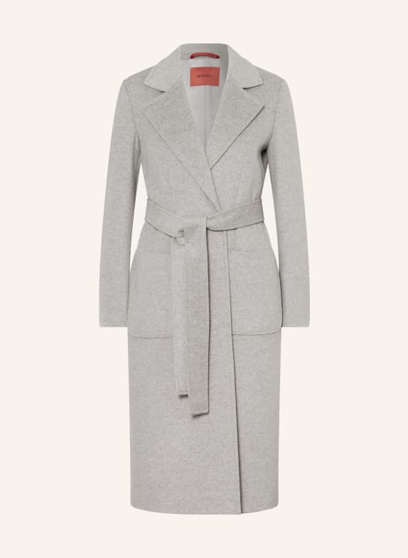MAX & Co. Wollmantel RUNAWAY HELLGRAU