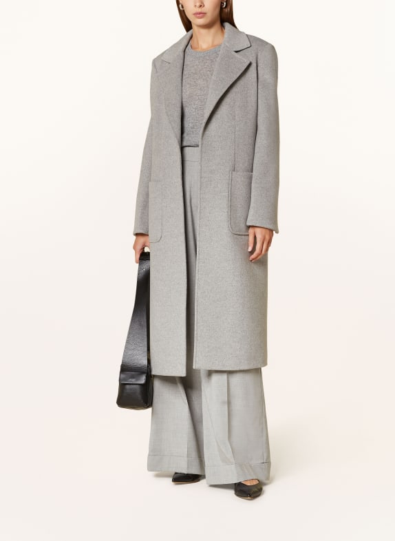 MAX & Co. Wollmantel RUNAWAY HELLGRAU