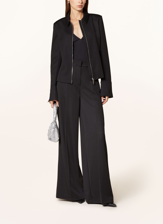 MAX & Co. Piqué-Jacke ANDORRA SCHWARZ