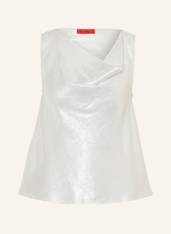 MAX & Co. Top CAPRA SILBER