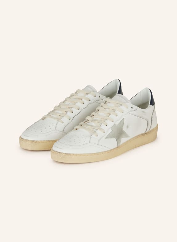 GOLDEN GOOSE Sneaker BALLSTAR WEISS/ SCHWARZ/ GRAU