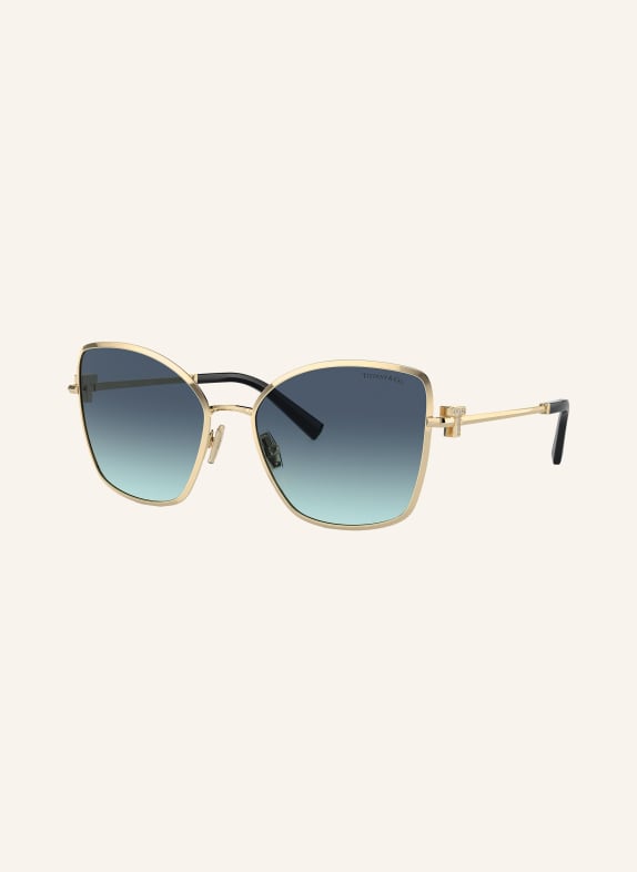 TIFFANY & Co. Okulary przeciwsłoneczne TF3102B 62029S – ZŁOTY/ NIEBIESKI GRADIENT