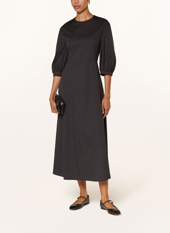 S Max Mara Kleid CLEA mit 3/4-Arm SCHWARZ
