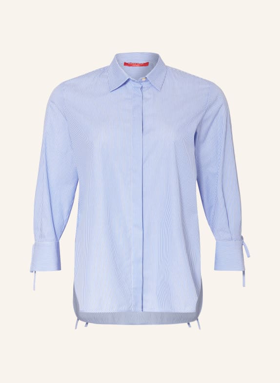 MARINA RINALDI SPORT Hemdbluse TUC HELLBLAU/ WEISS