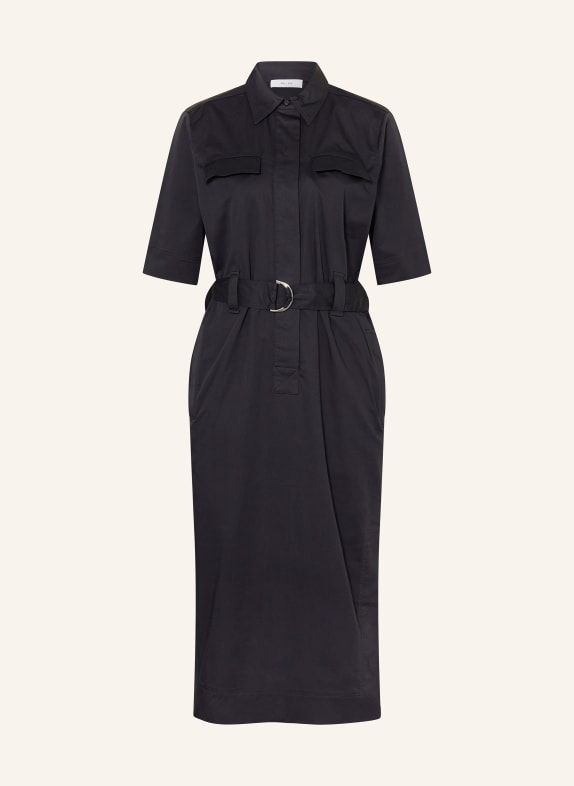 REISS Hemdblusenkleid AIMIE SCHWARZ