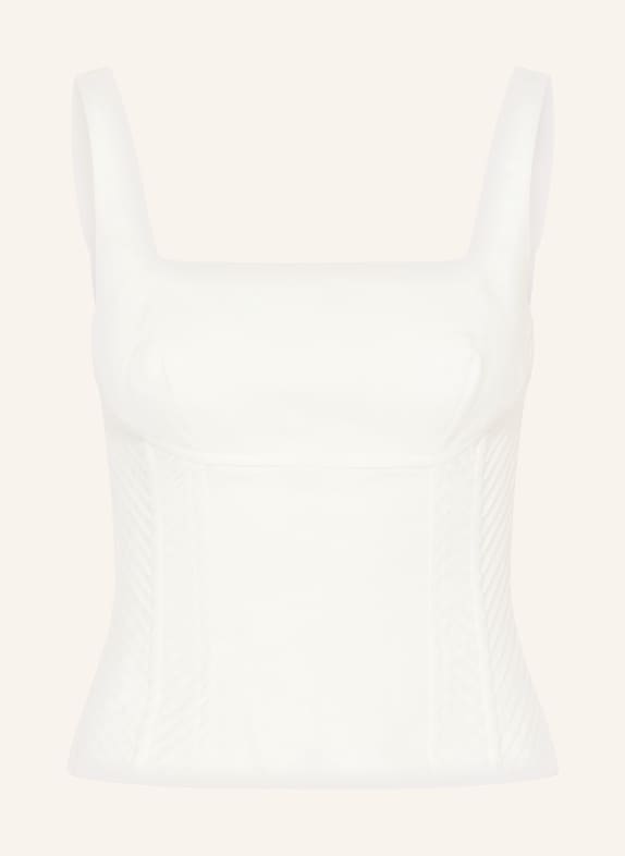 REISS Leinentop MIRABELLE CREME