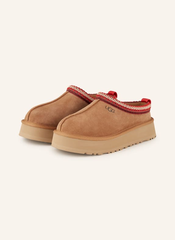 UGG Plateau-Pantoletten TAZZ CAMEL