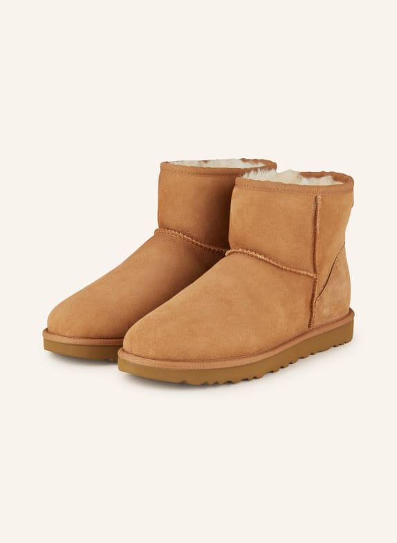 UGG Boots CLASSIC MINI II HNĚDÁ