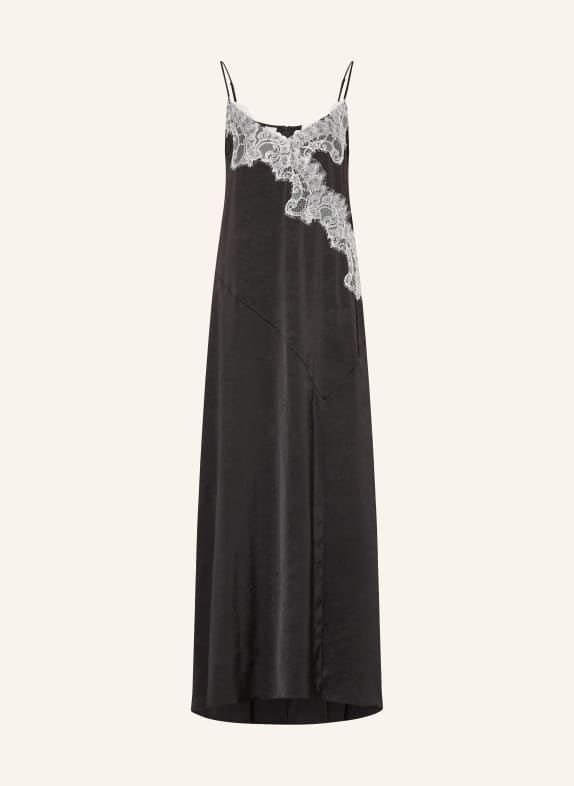 BAUM UND PFERDGARTEN Kleid AYDA mit Spitze SCHWARZ/ WEISS