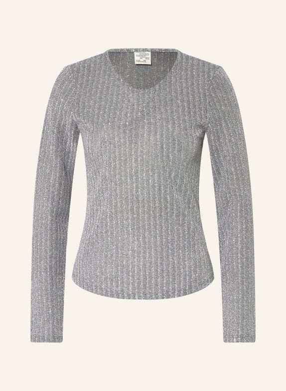 BAUM UND PFERDGARTEN Pullover JACKAI mit Glitzergarn SILBER