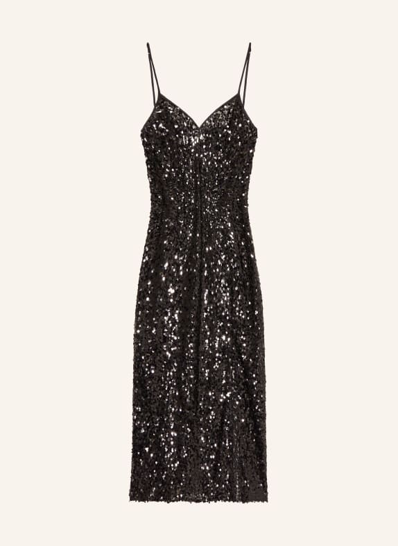 BAUM UND PFERDGARTEN Kleid JALIZA mit Pailletten SCHWARZ
