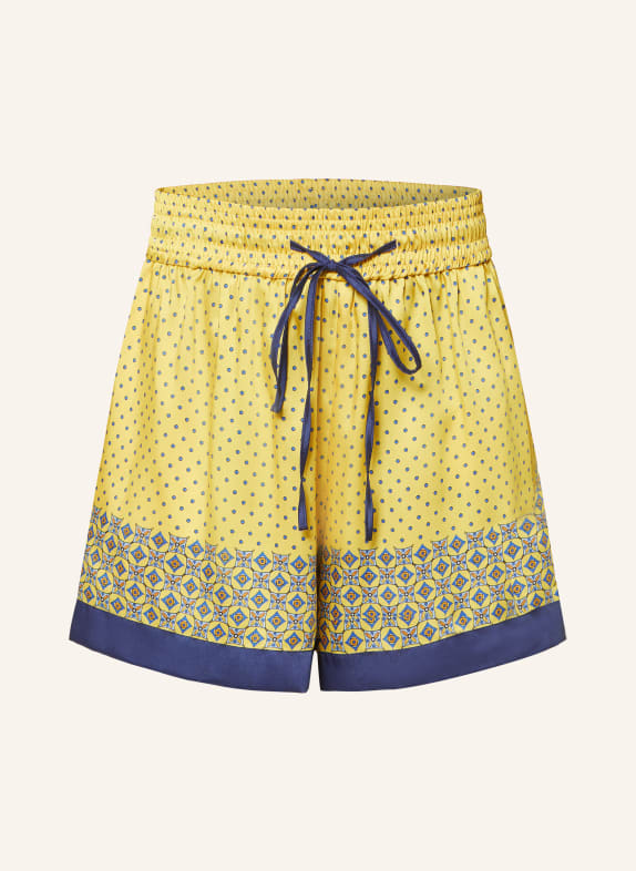 SANDRO Shorts DUNKELBLAU/ HELLBLAU/ GELB