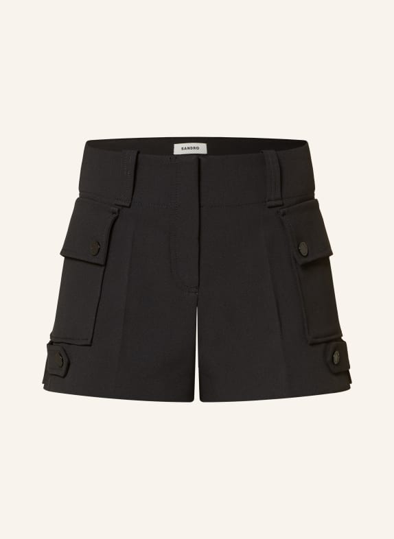 SANDRO Shorts SCHWARZ