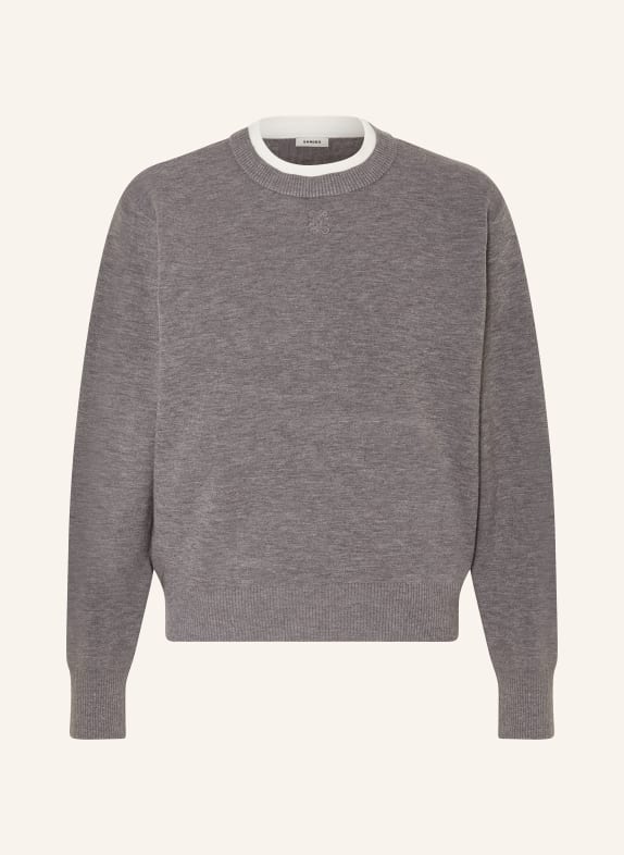 SANDRO Pullover GRAU