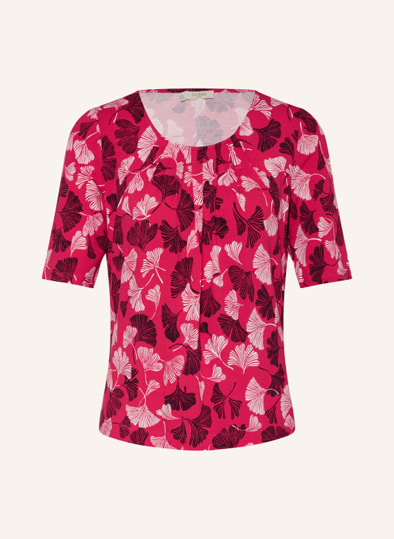 HOBBS Bluzka JACQUELINE MOCNORÓŻOWY/ GRANATOWY/ BIAŁY