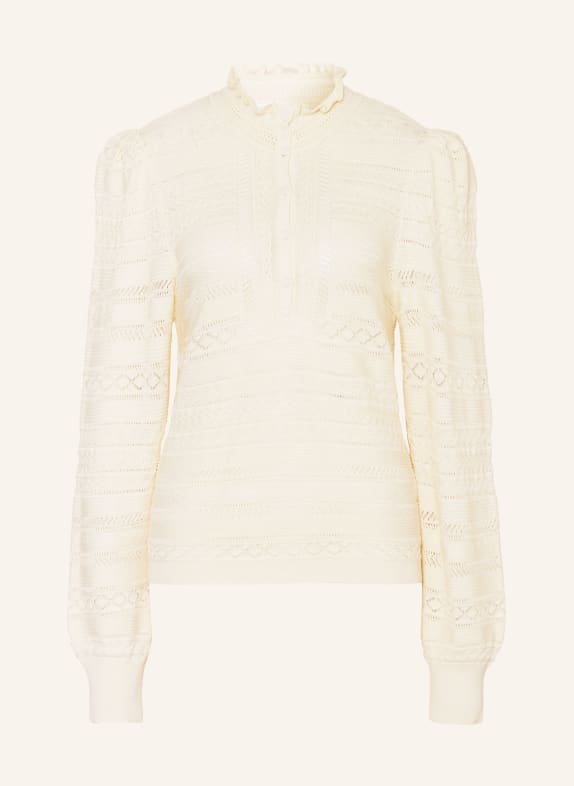 ba&sh Strickshirt VINNIE ECRU