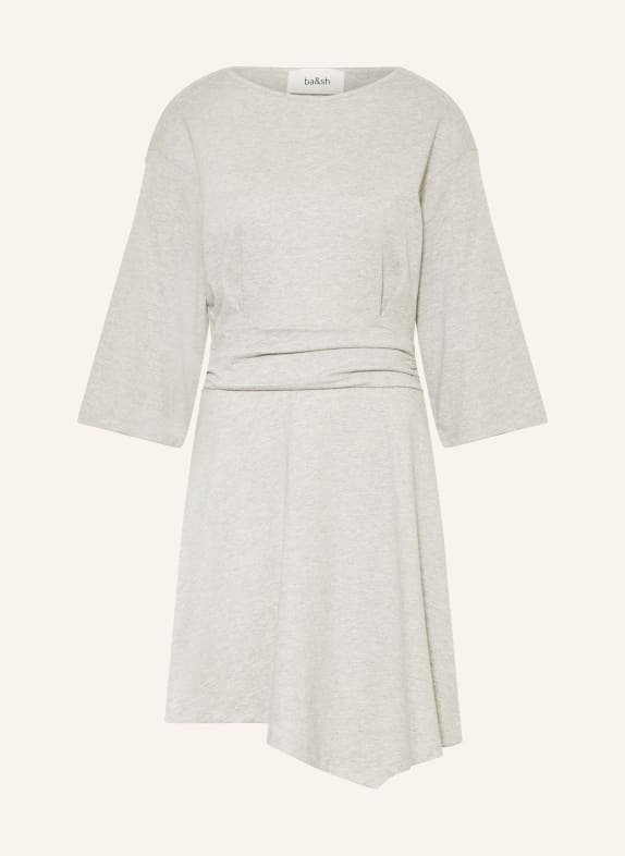 ba&sh Sweatkleid ASTORIA mit 3/4-Arm HELLGRAU