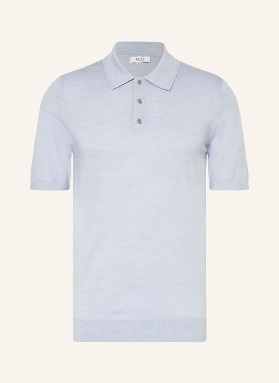 REISS Daniele Alessandrini Shirts for Men MANOR LIGHT BLUE