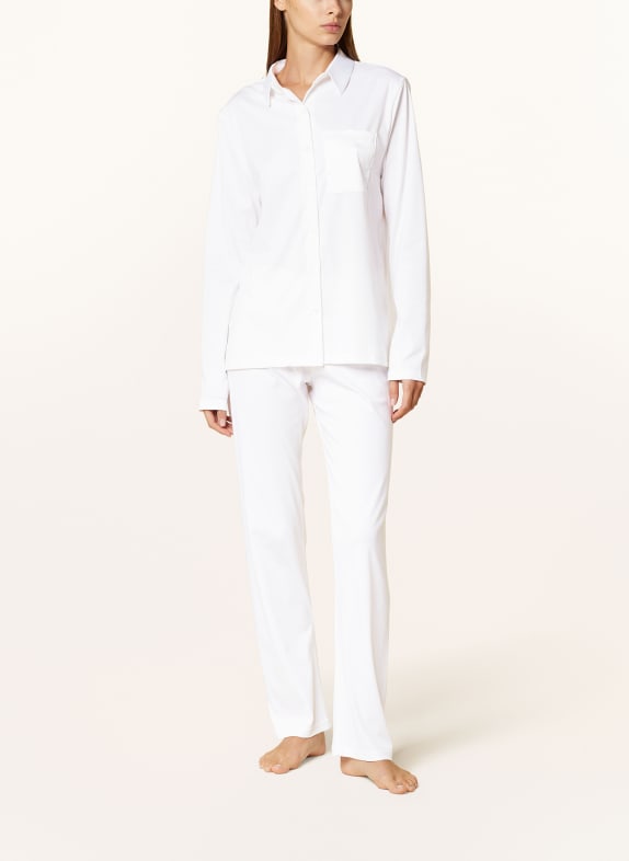 mey Pyjamaserie MALEA VIT