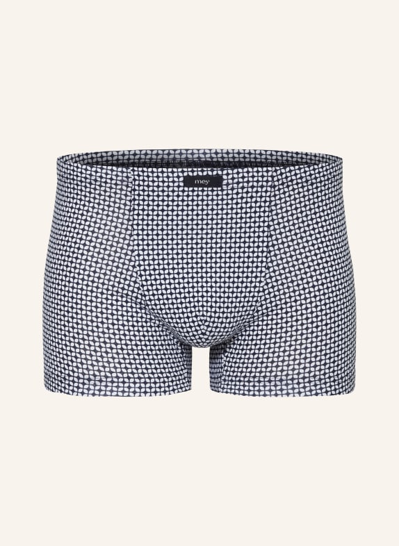 mey Boxershorts WEISS/ DUNKELBLAU