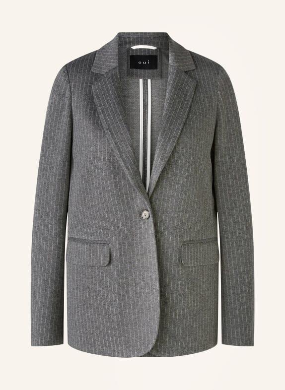 oui Jersey blazer GRAY