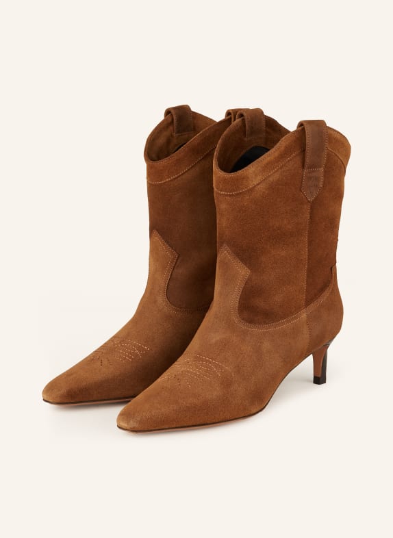 ba&sh Cowboy Boots CIAGO BRAUN