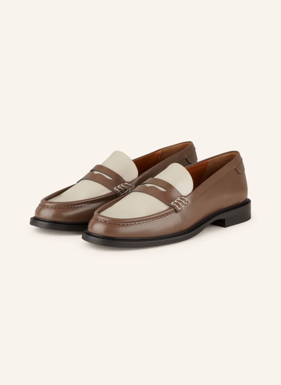 CLAUDIE PIERLOT Penny-Loafer BRAUN