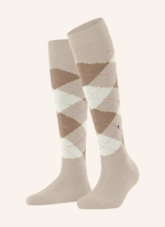 Burlington Knee high stockings WHITBY  5038 camel