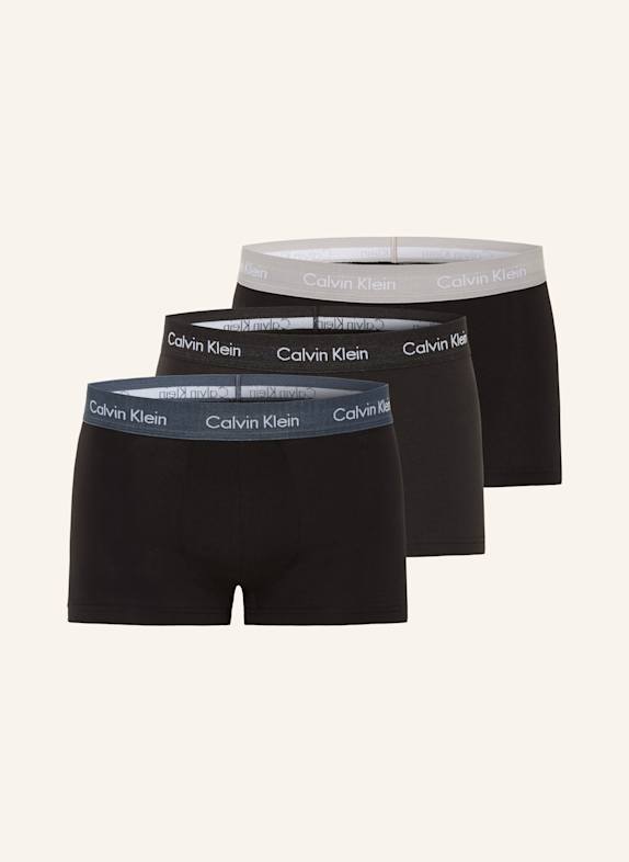 Calvin Klein 3er-Pack Boxershorts COTTON STRETCH SCHWARZ