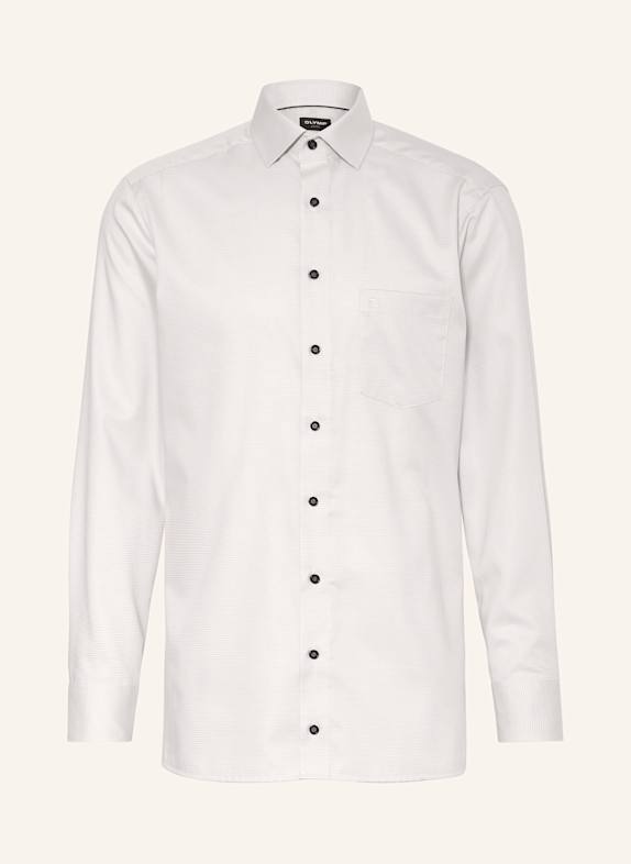 OLYMP Hemd Luxor modern fit BEIGE/ WEISS