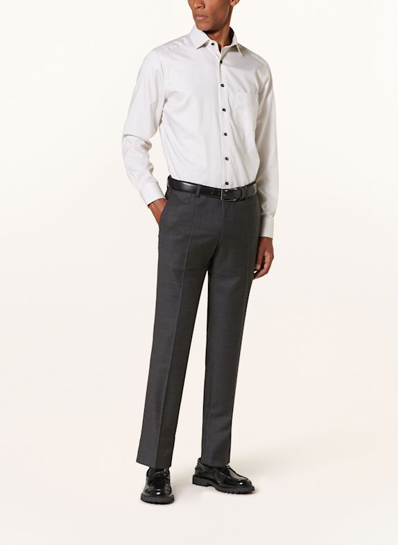 OLYMP Hemd Luxor modern fit BEIGE / WEISS