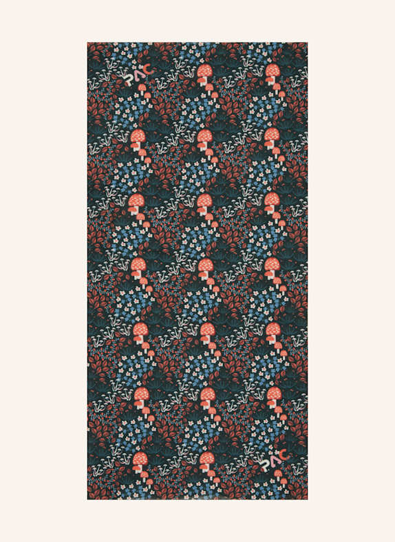 P.A.C. Multifunktionstørklæde MØRKEGRØN / ORANGE