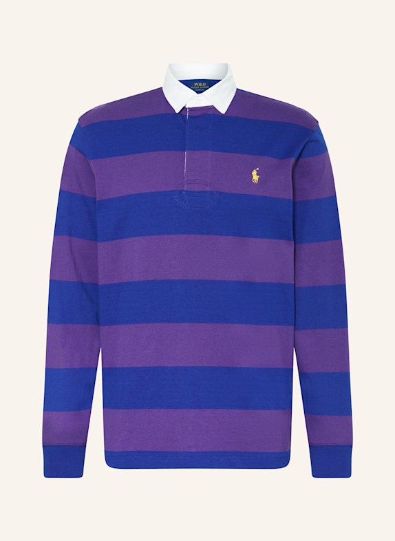 POLO RALPH LAUREN Koszulka w stylu rugby NIEBIESKI/ LILA