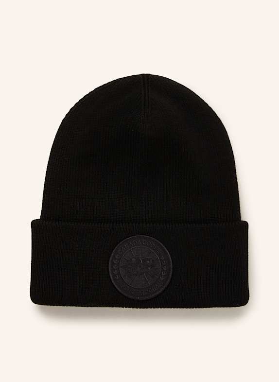 CANADA GOOSE Beanie BLACK