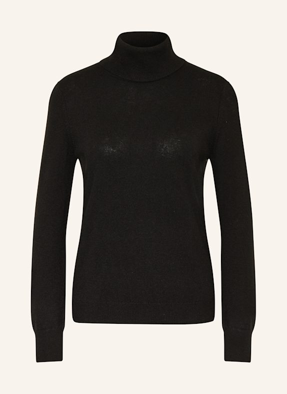 lilienfels Rollkragenpullover aus Cashmere SCHWARZ