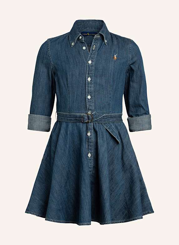 POLO RALPH LAUREN Jeanskleid DUNKELBLAU