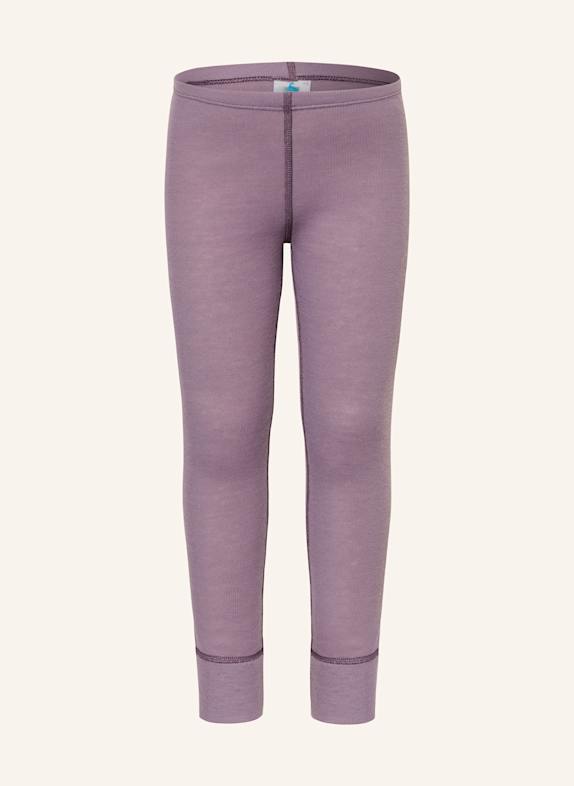 odlo Funktionswäsche-Hose ACTIVE WARM ECO  HELLLILA