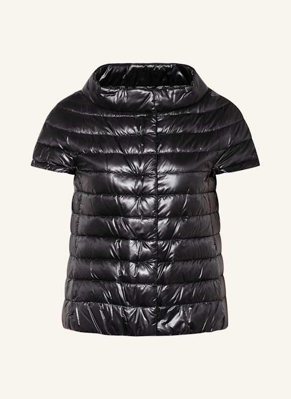 HERNO Down vest EMILIA  BLACK