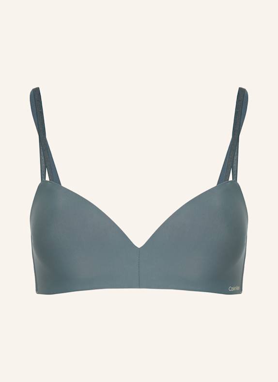 Calvin Klein Push-up-BH SEDUCTIVE COMFORT PETROL