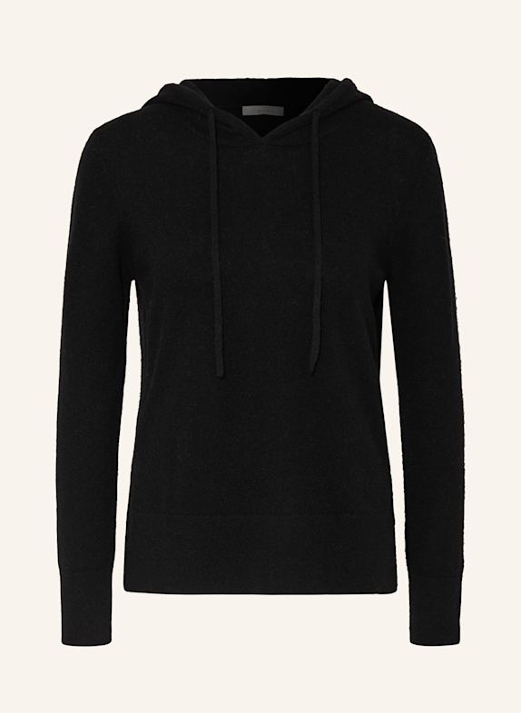 lilienfels Strick-Hoodie aus Cashmere SCHWARZ