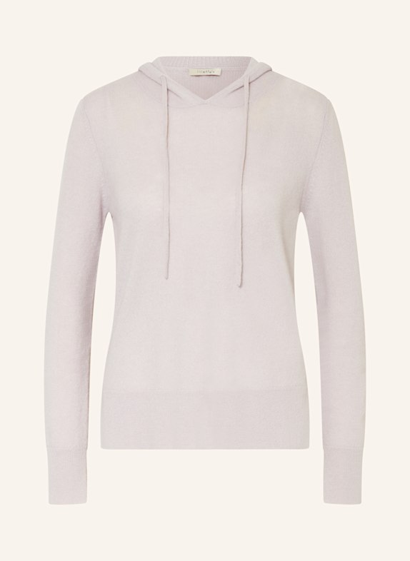 lilienfels Strick-Hoodie aus Cashmere HELLGRAU