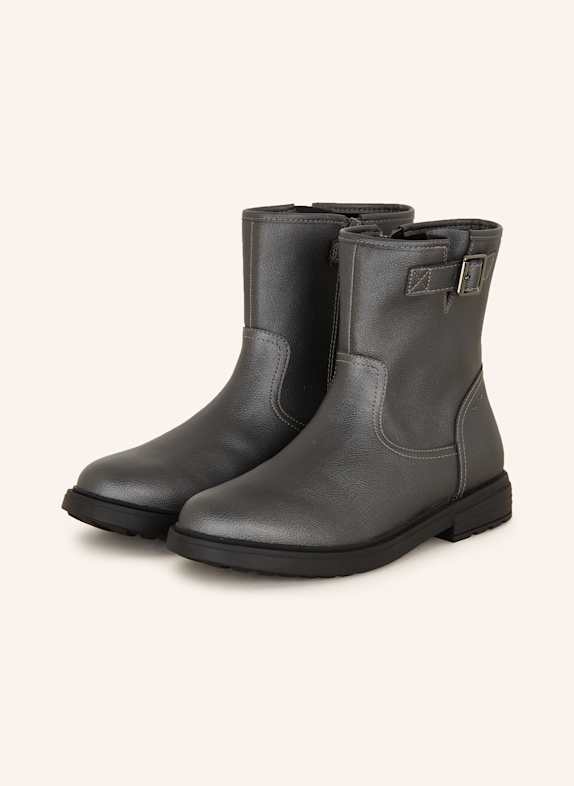 GEOX Boots ECLAIR DUNKELGRAU/ SILBER