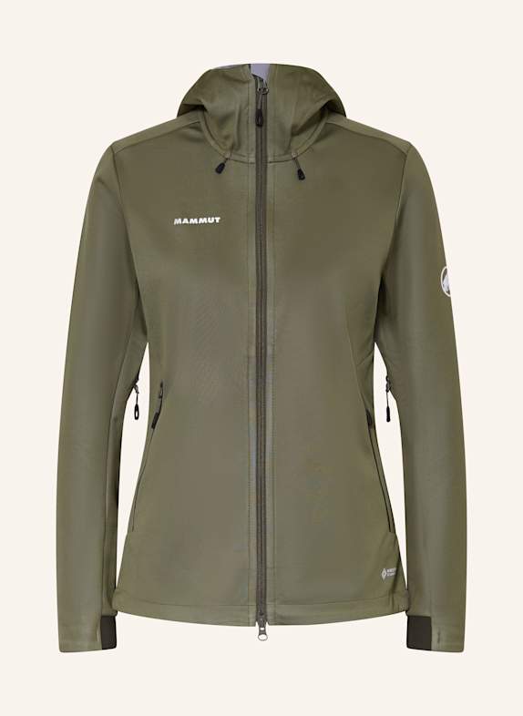 MAMMUT Kurtka softshell ULTIMATE VII ZIELONY